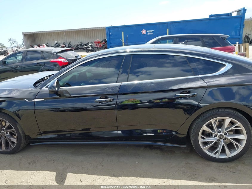 2023 Audi A5 Sportback Premium Plus 40 Tfsi Quattro S Tronic VIN: WAUCBCF50PA048854 Lot: 45229112