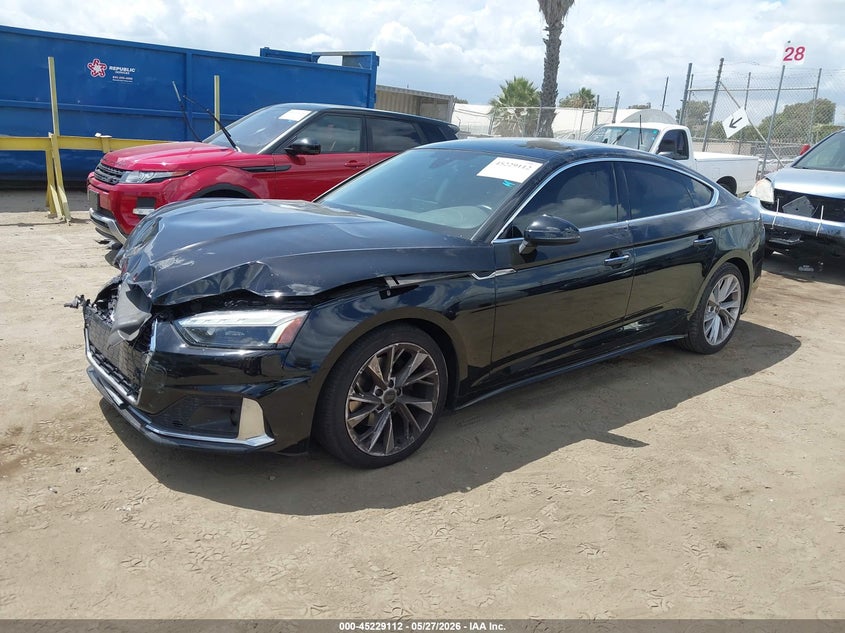 Vin: waucbcf50pa048854, lot: 45726872, audi a5 sportback premium plus 40 tfsi quattro s tronic 20232