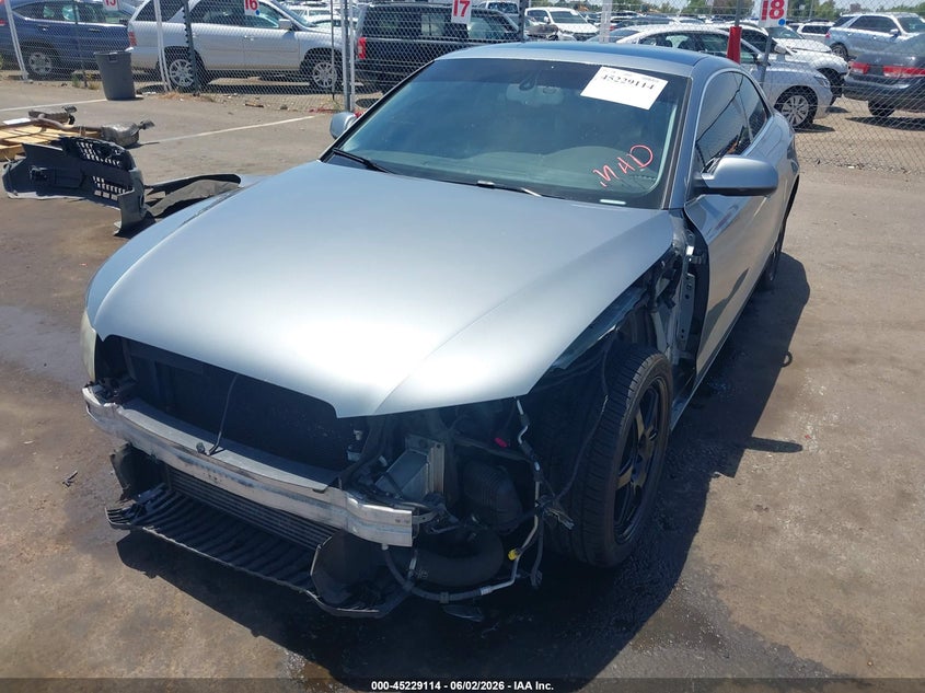 Vin: waulfafr2ba014807, lot: 45726875, audi a5 2.0t premium 20112