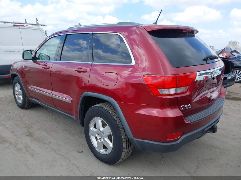 Vin: 1c4rjfag9cc304529, lot: 45726886, jeep grand cherokee laredo 20123
