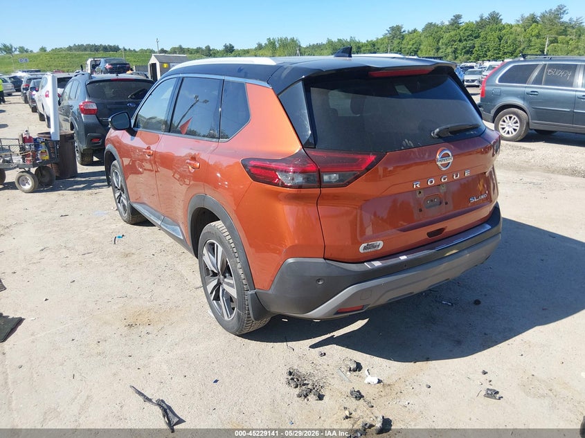 2021 NISSAN ROGUE auction photo 3