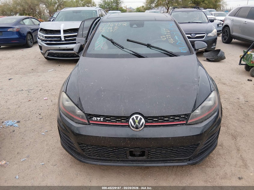 2016 Volkswagen Golf Gti Autobahn 4-Door VIN: 3VW4T7AU7GM003341 Lot: 45229187