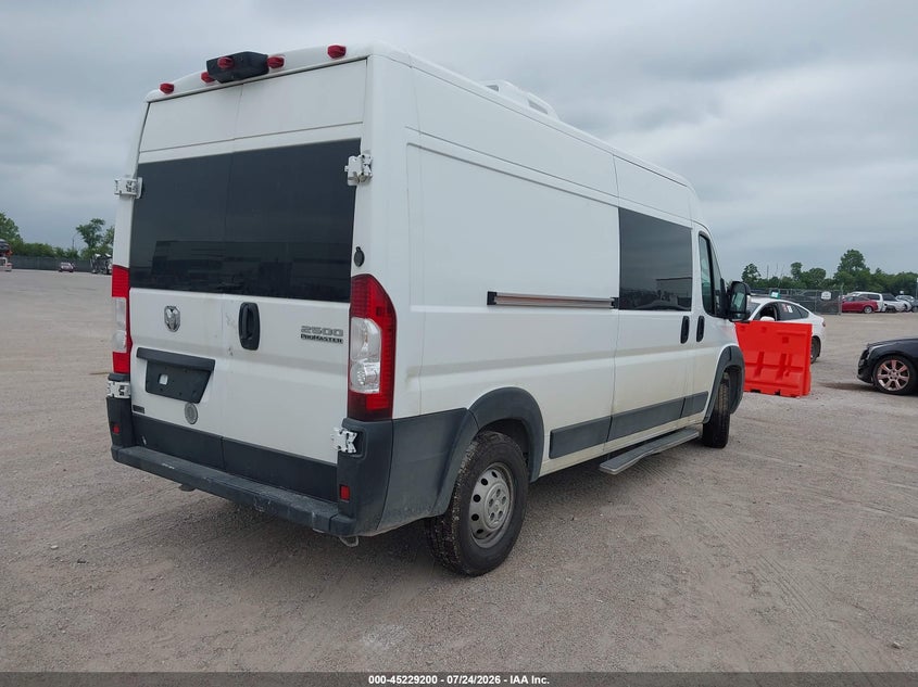 Vin: 3c6lrvdgxpe576078, lot: 45726961, ram promaster 2500 high roof 159 wb 20234