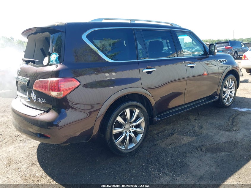 Vin: jn8az2ne6c9017481, lot: 45726970, infiniti qx56 20124