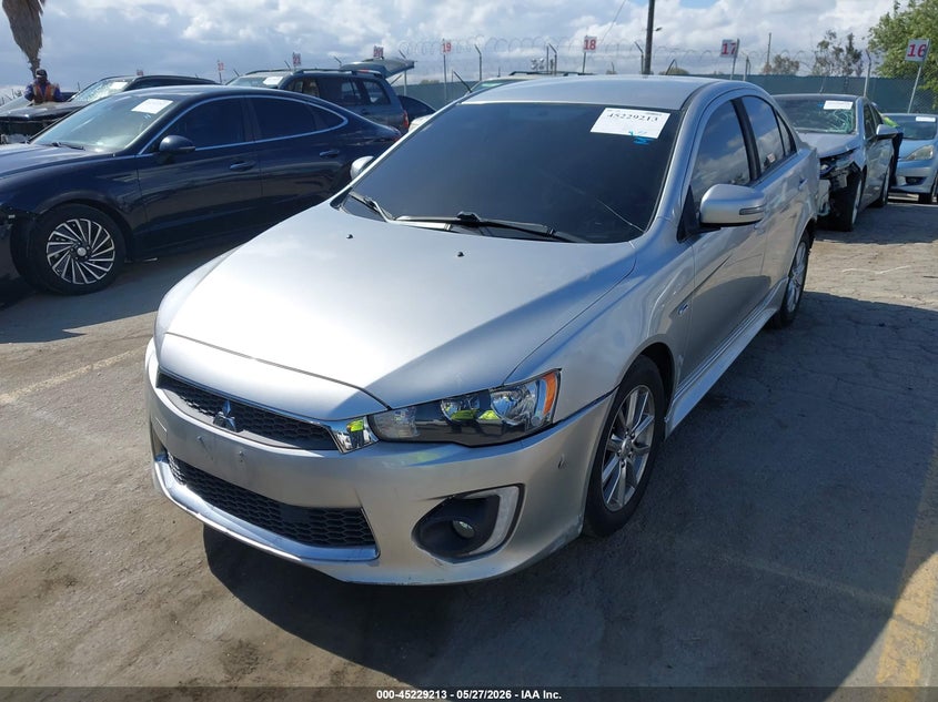 Vin: ja32u2fu7gu007841, lot: 45726974, mitsubishi lancer es 20162