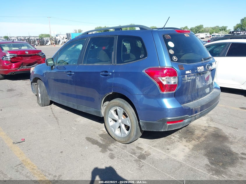 2015 SUBARU FORESTER auction photo 3