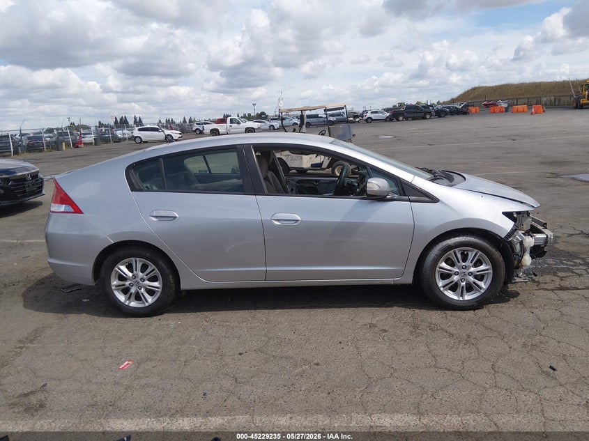 2010 Honda Insight Ex VIN: JHMZE2H72AS018378 Lot: 45229235