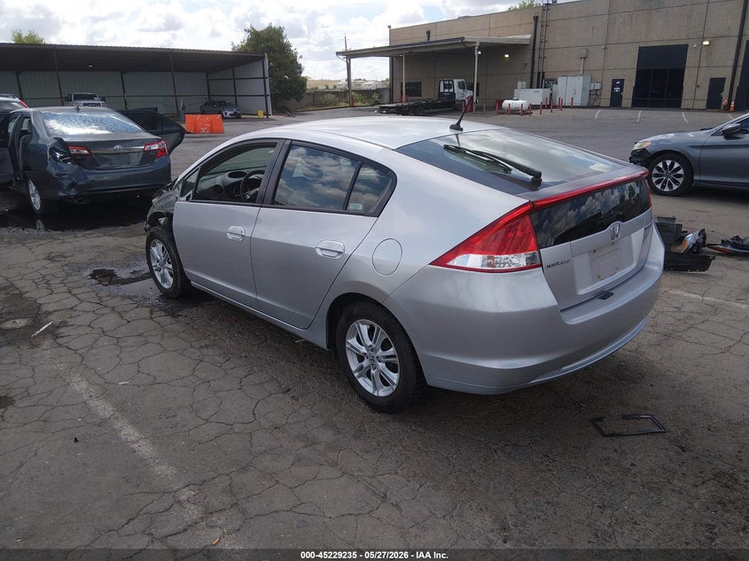 Vin: jhmze2h72as018378, lot: 45726996, honda insight ex 20103