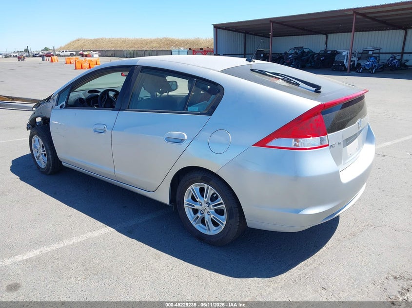 Vin: jhmze2h72as018378, lot: 45726996, honda insight ex 20103