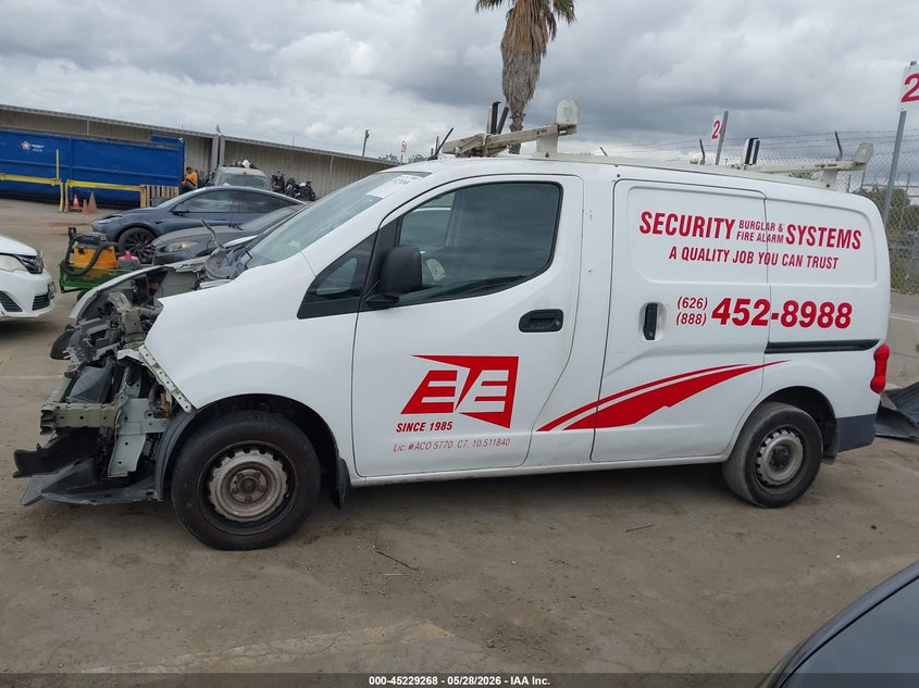 2015 Nissan Nv200 S VIN: 3N6CM0KN8FK705847 Lot: 45229268