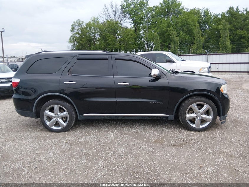 DODGE DURANGO 2011 VIN 1D4SE5GT0BC693485