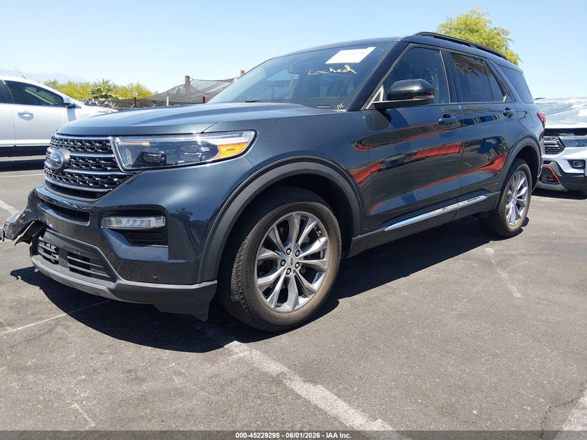 Vin: 1fmsk8dh3pgb92464, lot: 45727059, ford explorer xlt 20232
