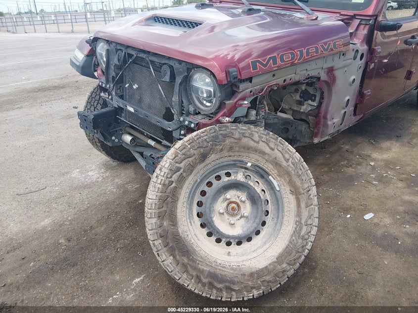 2021 Jeep Gladiator Mojave 4X4 VIN: 1C6JJTEG5ML615454 Lot: 45229330
