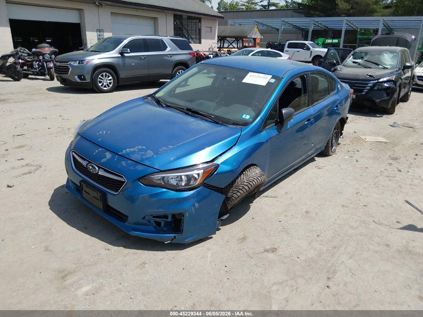Vin: 4s3gkaa63h3621504, lot: 45727105, subaru impreza 2.0i 20172