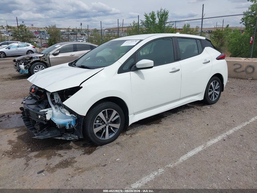 Vin: 1n4bz1bvxnc550024, lot: 45727131, nissan leaf s plus 62 kwh 20222