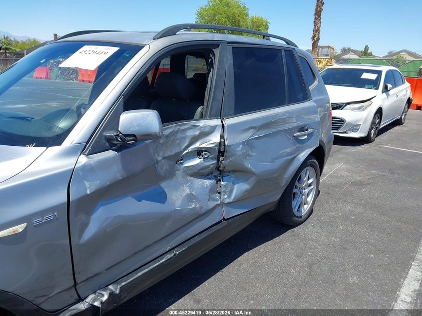 2005 BMW X3 2.5I VIN: WBXPA73495WC47210 Lot: 45229419