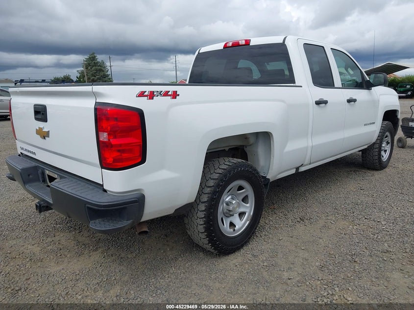 Vin: 1gcvknec3jz124499, lot: 45727230, chevrolet silverado 1500 wt 20184