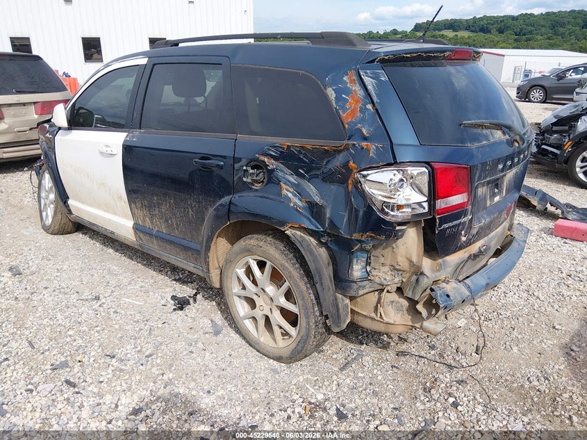 Vin: 3c4pdcbgxft708900, lot: 45727301, dodge journey sxt 20153