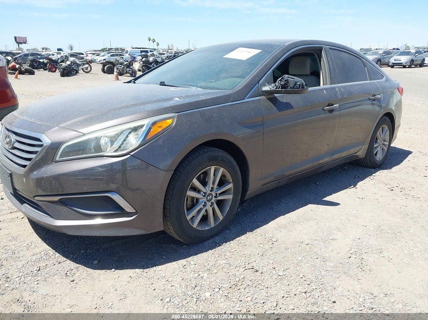 2017 Hyundai Sonata 5NPE24AF4HH463347 photo 1