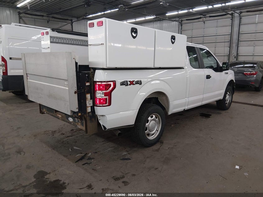 Vin: 1ftfx1e59jkf23376, lot: 45727350, ford f-150 xl 20184