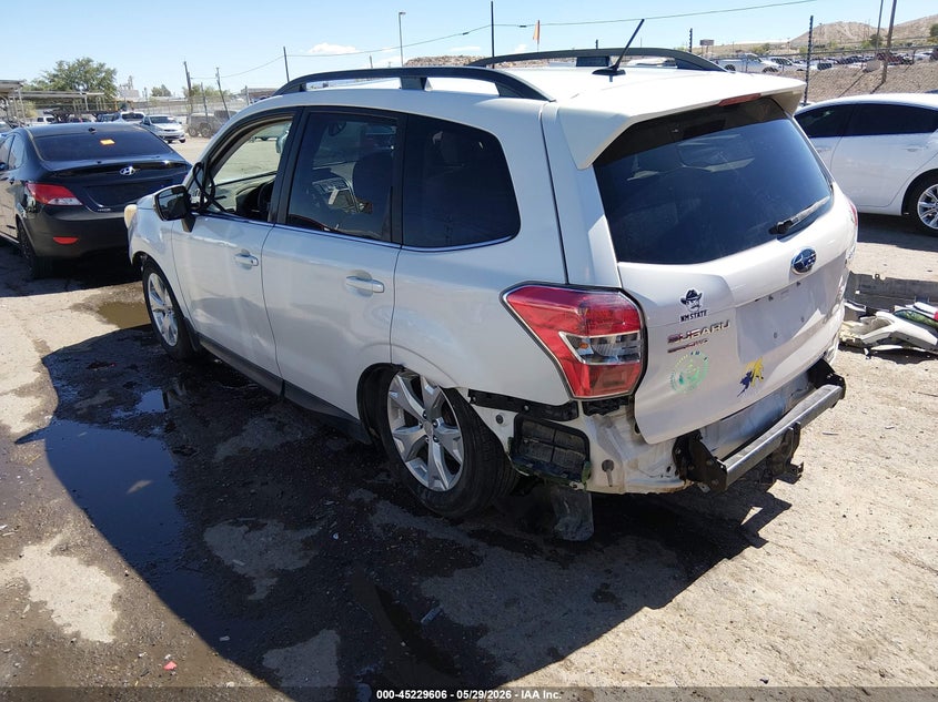 Vin: jf2sjapc1eh504773, lot: 45727367, subaru forester 2.5i touring 20143