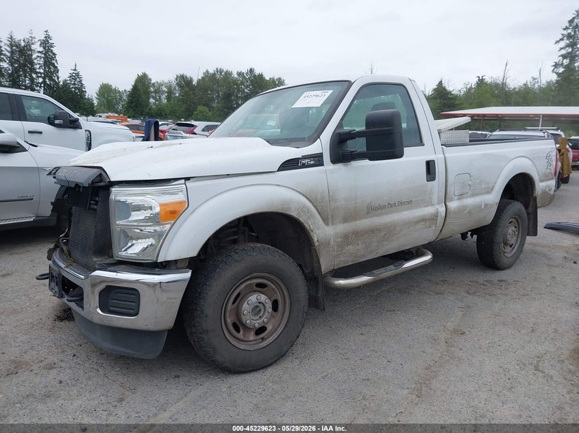 Vin: 1ftbf2b63fec64720, lot: 45727384, ford f-250 xl 20152