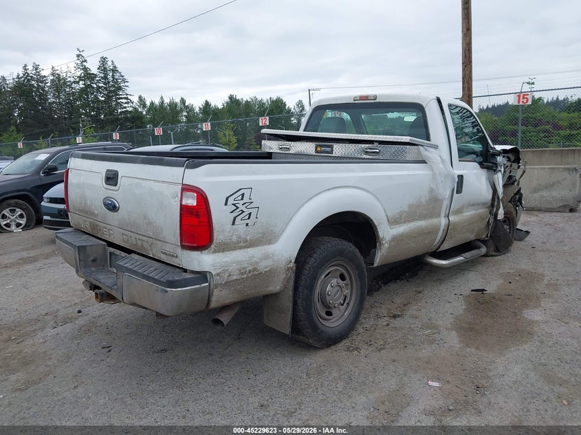 Vin: 1ftbf2b63fec64720, lot: 45727384, ford f-250 xl 20154