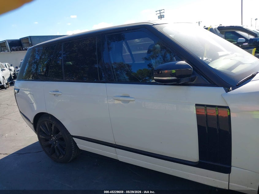 2016 Land Rover Range Rover 5.0L V8 Supercharged VIN: SALGS2EF1GA246473 Lot: 45229659