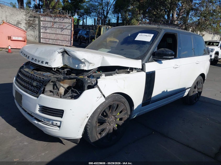 Vin: salgs2ef1ga246473, lot: 45727420, land rover range rover 5.0l v8 supercharged 20162