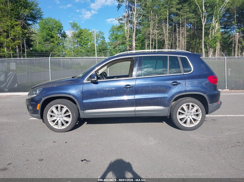 2015 Volkswagen Tiguan Se VIN: WVGBV7AX2FW609008 Lot: 45229672