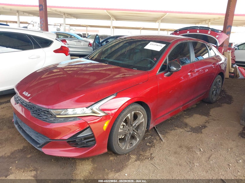 Vin: 5xxg64j25ng130480, lot: 45727455, kia k5 gt-line 20222