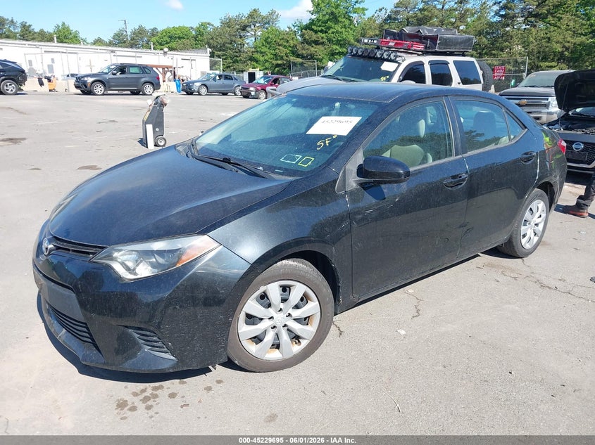2014 TOYOTA COROLLA auction photo 2