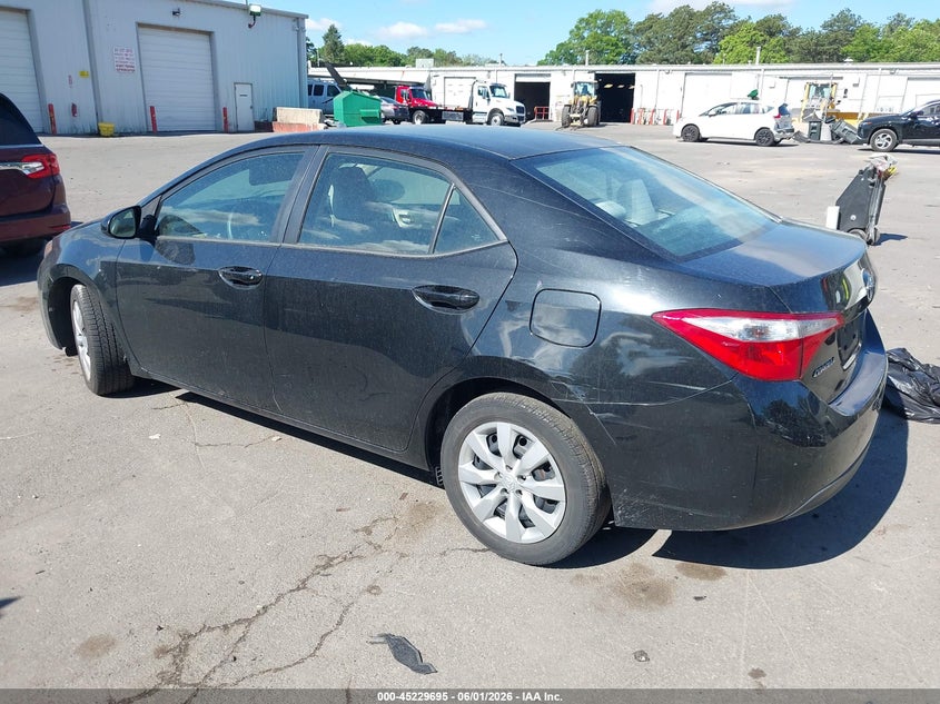 2014 TOYOTA COROLLA auction photo 3