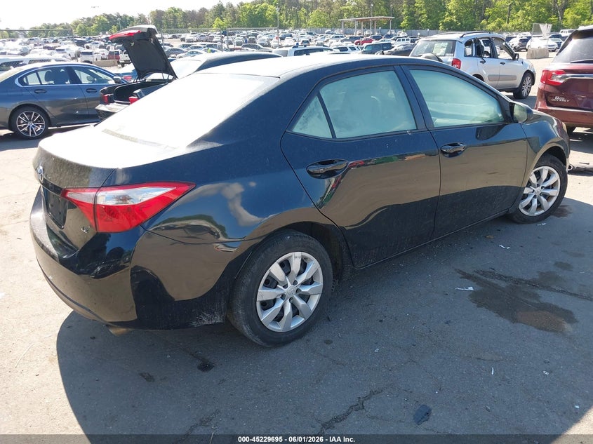 2014 TOYOTA COROLLA auction photo 4