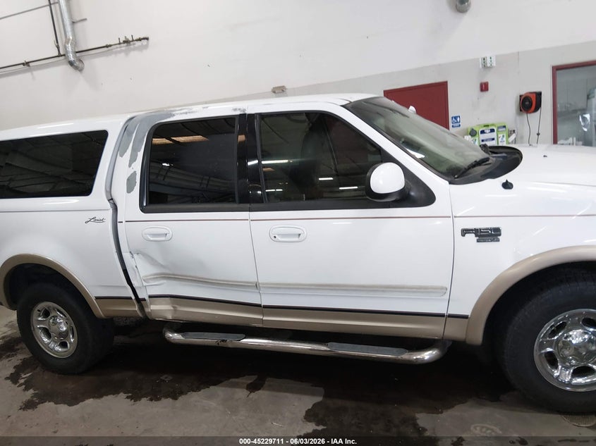2001 Ford F-150 King Ranch Edition/Lariat/Xlt VIN: 1FTRW08L51KD76736 Lot: 45229711