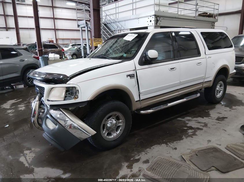 2001 Ford F-150 King Ranch Edition/Lariat/Xlt VIN: 1FTRW08L51KD76736 Lot: 45229711