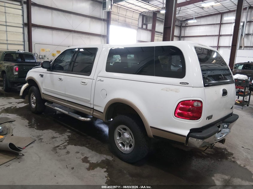 2001 Ford F-150 King Ranch Edition/Lariat/Xlt VIN: 1FTRW08L51KD76736 Lot: 45229711