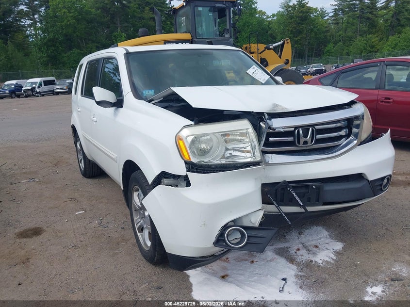 2013 Honda Pilot Ex-L VIN: 5FNYF4H57DB080980 Lot: 45229725