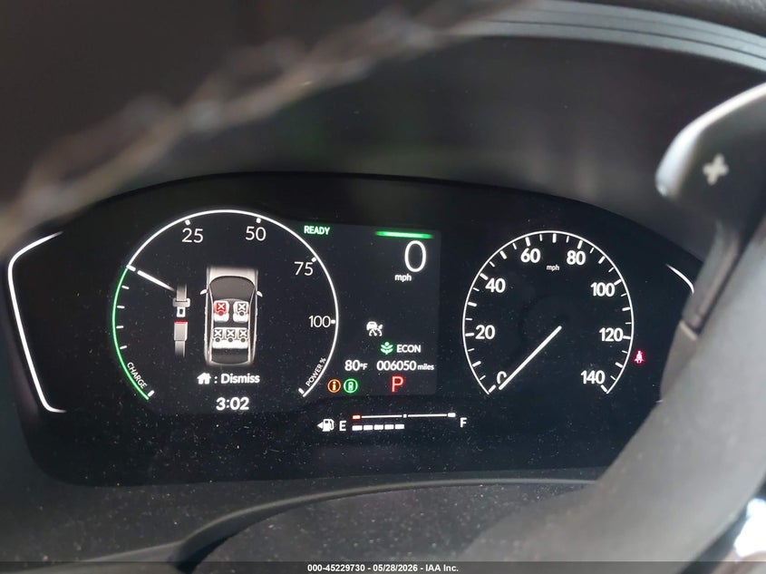VIN 2HGFE4F89TH312867 2026 HONDA CIVIC HYBRID SPORT/SPORT TOURING