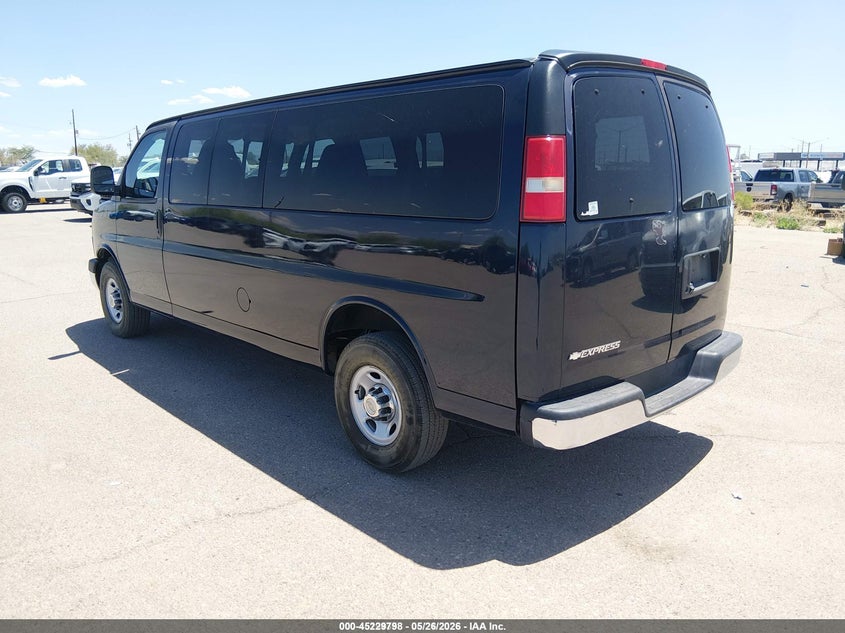 Vin: 1gazg1fg8e1182103, lot: 45727559, chevrolet express 3500 lt 20143