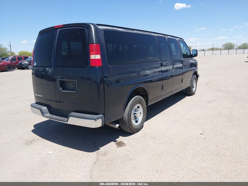 Vin: 1gazg1fg8e1182103, lot: 45727559, chevrolet express 3500 lt 20144