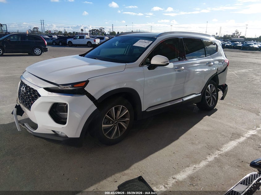 2020 Hyundai Santa Fe Sel 5NMS33AD8LH241893 photo 1
