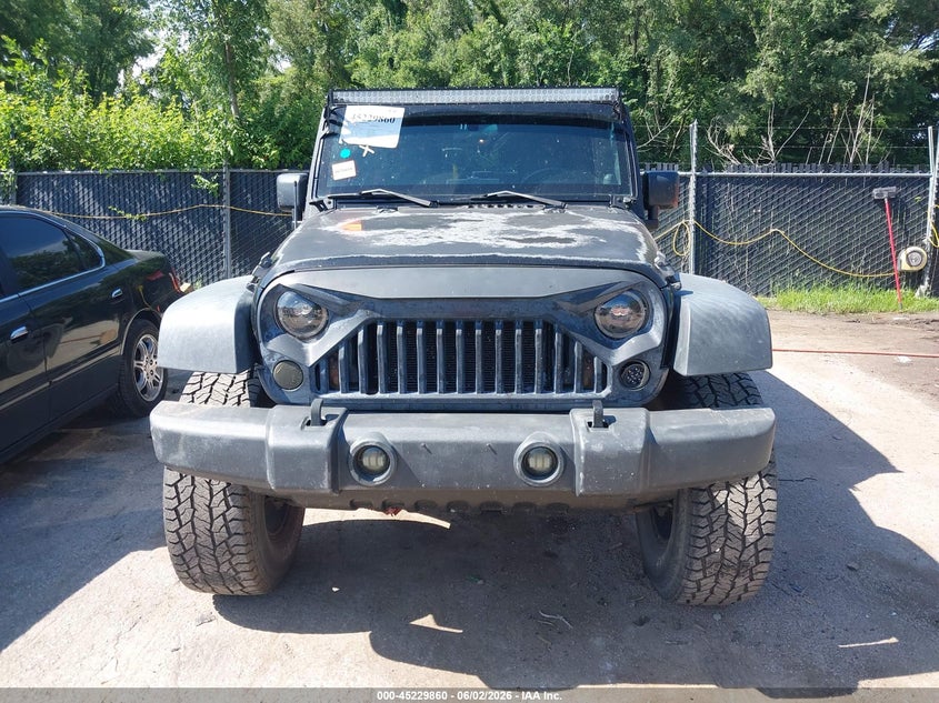 2008 Jeep Wrangler Unlimited X VIN: 1J4GB39148L517912 Lot: 45229860