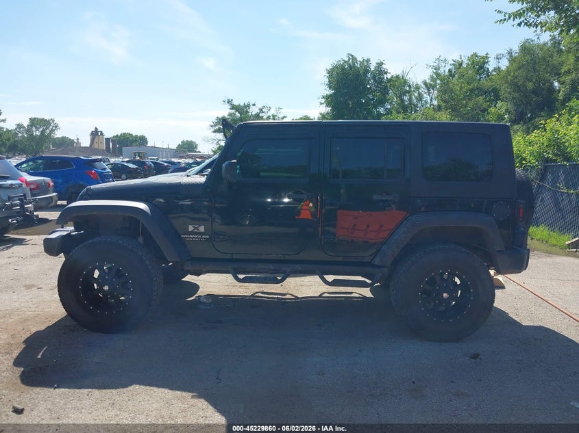 2008 Jeep Wrangler Unlimited X VIN: 1J4GB39148L517912 Lot: 45229860