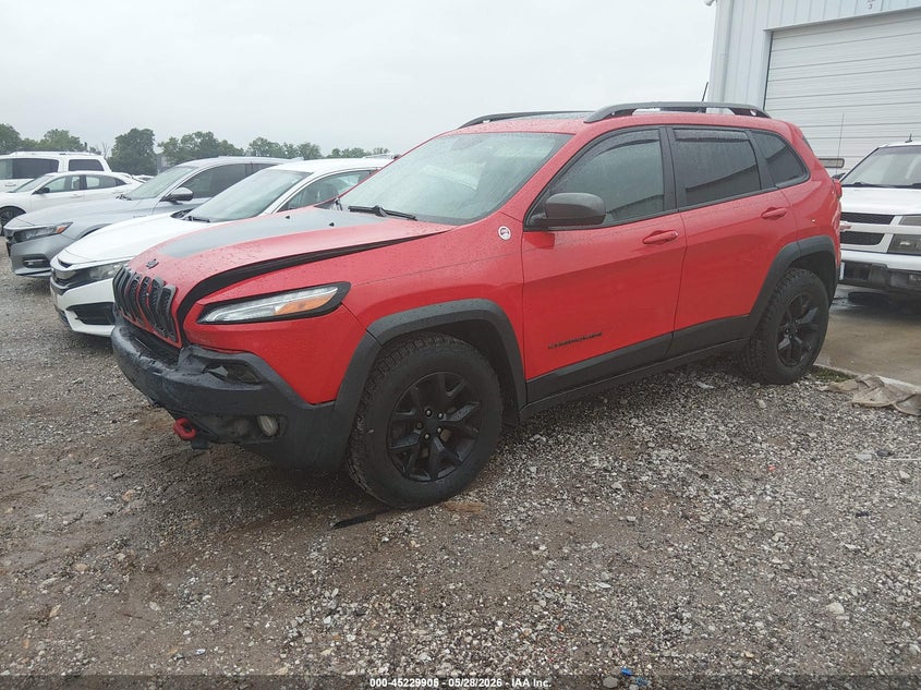 2017 Jeep Cherokee Trailhawk 4x4 1C4PJMBS5HW633880 photo 1