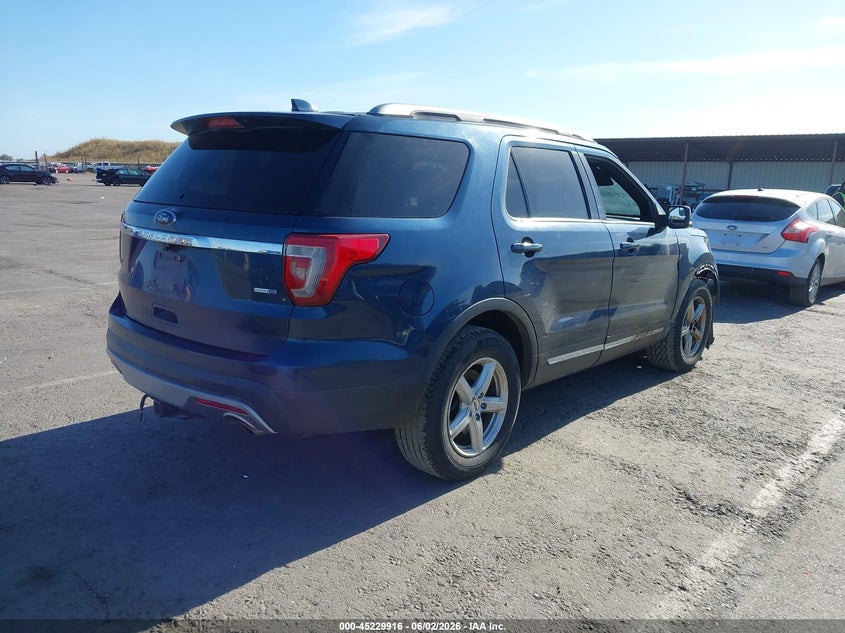 Vin: 1fm5k8d84gga97912, lot: 45727677, ford explorer xlt 20164