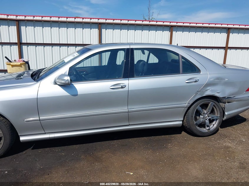 2003 Mercedes-Benz S 500 VIN: WDBNG84J93A372596 Lot: 45229928