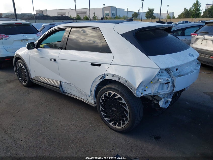 Vin: km8krdaf1nu104467, lot: 45727710, hyundai ioniq 5 limited 20223