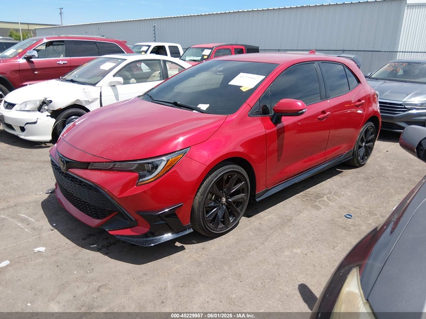 2021 Toyota Corolla Se JTND4MBE6M3109553 photo 1
