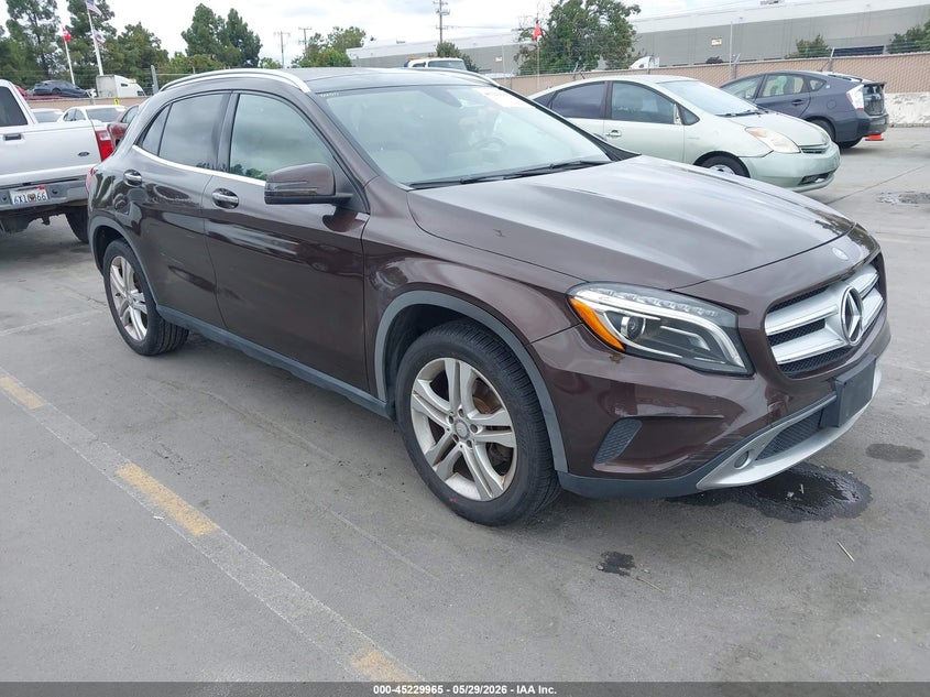 2016 MERCEDES-BENZ GLA 250